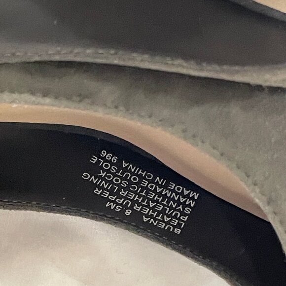 NWOB Womens Sz 8.5 Never worn Steven by Steve Madden Buena Gray 2.5" Suede Heels - Picture 6 of 14